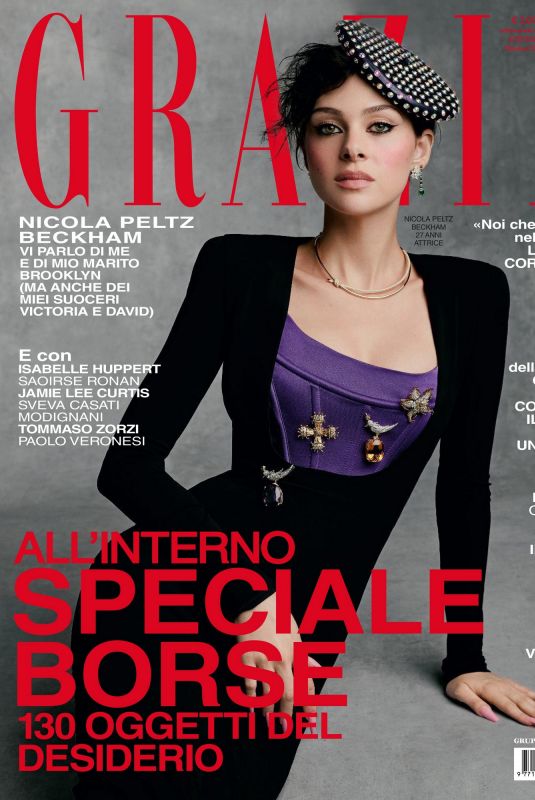 NICOLA PELTZ in Grazia Magazine, Italy October 2022
