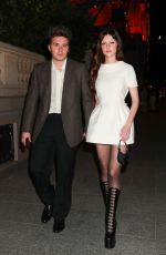 NICOLA PELTZ Night Out at Paris Fashion Week 10/01/2022