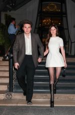 NICOLA PELTZ Night Out at Paris Fashion Week 10/01/2022