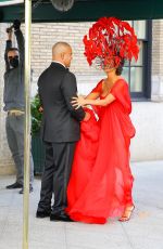 NICOLE ARI PARKER on the Set of And Just Like That in New York 10/11/2022