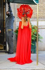 NICOLE ARI PARKER on the Set of And Just Like That in New York 10/11/2022