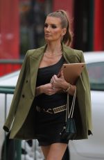 NICOLE YOUNG Leaves Oppenheim Offices in West Hollywood 10/12/2022