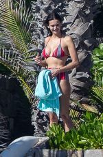 NINA DOBREV and KELEIGH PSERRY in Biknis in Cabo San Lucas 01/15/2022