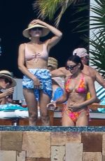 NINA DOBREV and KELEIGH PSERRY in Biknis in Cabo San Lucas 01/15/2022