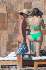 NINA DOBREV and KELEIGH PSERRY in Biknis in Cabo San Lucas 01/15/2022