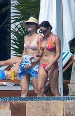 NINA DOBREV and KELEIGH PSERRY in Biknis in Cabo San Lucas 01/15/2022