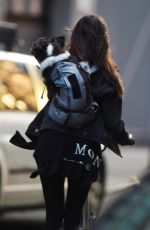 NINA DOBREV Out for Electric Scooter Ride in New York 10/10/2022