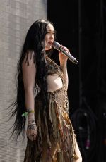 NOAH CYRUS Performs at Austin City Limits Music Festival at Zilker Park 10/14/2022