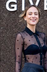 NORA ARNEZEDER at Givenchy Fashion Show at PFW in Paris 10/02/2022