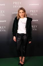 OLIVIA COX at Prey for the Devil Celebrity Experience in London 10/24/2022