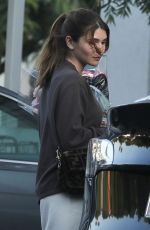 OLIVIA JADE GIANNULLI Out Shopping for Flowers and Groceries in Beverly Hills 10/10/2022