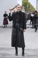 OLIVIA PALERMO Arrives at Dior Fashion Show at PFW in Paris 09/27/2022