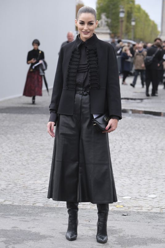 OLIVIA PALERMO Arrives at Dior Fashion Show at PFW in Paris 09/27/2022
