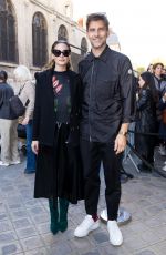 OLIVIA PALERMO Arrives at Monot Show at Paris Fashion Week 10/01/2022