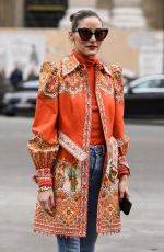 OLIVIA PALERMO Out at Paris Fashion Week 10/03/2022