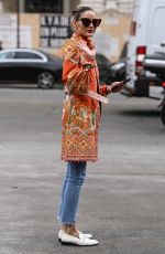 OLIVIA PALERMO Out at Paris Fashion Week 10/03/2022