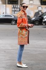OLIVIA PALERMO Out at Paris Fashion Week 10/03/2022