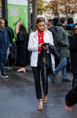 OLIVIA PALERMO Out in Paris 10/02/2022