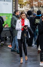 OLIVIA PALERMO Out in Paris 10/02/2022