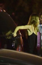 OLIVIA WILDE and Harry Styles Out for Dinner in Los Angeles 10/20/2022