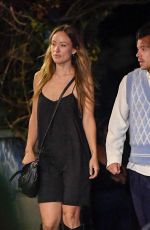 OLIVIA WILDE and Harry Styles Out for Dinner in Los Angeles 10/20/2022