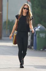 OLIVIA WILDE Heading to a Gym in Los Angeles 10/12/2022