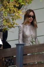 OLIVIA WILDE Heading to Academy Museum Gala in West Hollywood 10/15/2022