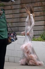 OLIVIA WILDE Heading to Academy Museum Gala in West Hollywood 10/15/2022