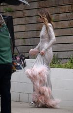OLIVIA WILDE Heading to Academy Museum Gala in West Hollywood 10/15/2022