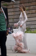 OLIVIA WILDE Heading to Academy Museum Gala in West Hollywood 10/15/2022