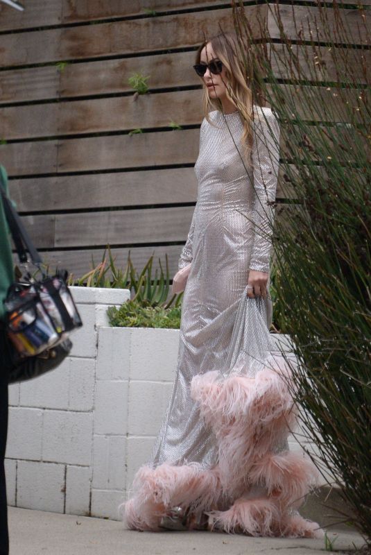 OLIVIA WILDE Heading to Academy Museum Gala in West Hollywood 10/15/2022