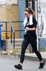 OLIVIA WILDE Leaves a Gym in Los Angeles 10/11/2022