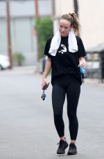 OLIVIA WILDE Leaves a Gym in Los Angeles 10/11/2022