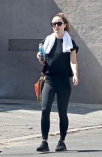 OLIVIA WILDE Leaves a Gym in Studio City 09/30/2022