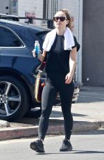 OLIVIA WILDE Leaves a Gym in Studio City 09/30/2022