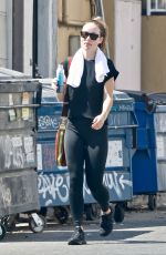OLIVIA WILDE Leaves a Gym in Studio City 09/30/2022