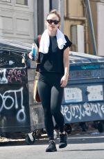 OLIVIA WILDE Leaves a Gym in Studio City 09/30/2022