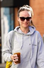 OLIVIA WILDE Leaves a Gym in Studio City 10/24/2022