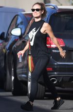 OLIVIA WILDE Leaves a Workout in Los Angeles 10/05/2022