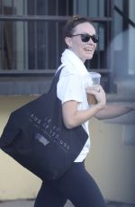 OLIVIA WILDE Leaves Morning Workout in Los Angeles 10/20/2022