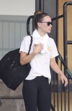 OLIVIA WILDE Leaves Morning Workout in Los Angeles 10/20/2022