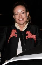 OLIVIA WILDE Night Out with Friends at Craig