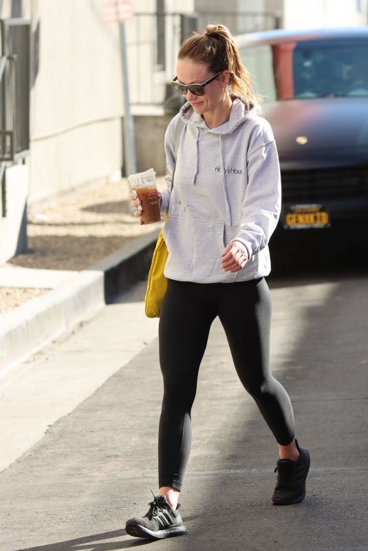 OLIVIA WILDE Out and About in Los Angeles 10/24/2022