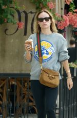 OLIVIA WILDE Out for Coffee at Starbucks in Los Angeles 10/02/2022
