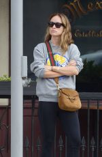 OLIVIA WILDE Out for Coffee at Starbucks in Los Angeles 10/02/2022