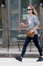 OLIVIA WILDE Out for Coffee at Starbucks in Los Angeles 10/02/2022