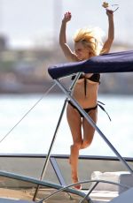 PAMELA ANDERSON in Bikini at a Photoshoot in Cannes, May 2007 