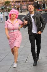 PANDORA CHRISTIE Arrives at Noise Day at Global Radio in London 10/07/2022