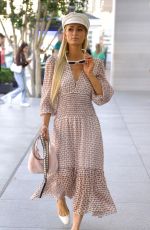 PARIS HILTON Arrives at Maje Store at The Grove in Los Angeles 10/12/2022