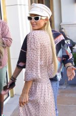PARIS HILTON Arrives at Maje Store at The Grove in Los Angeles 10/12/2022